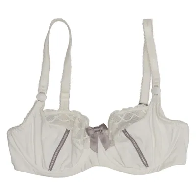 Nursing bra (White) from Cache Coeur Cotton, Elastane, Polyamide