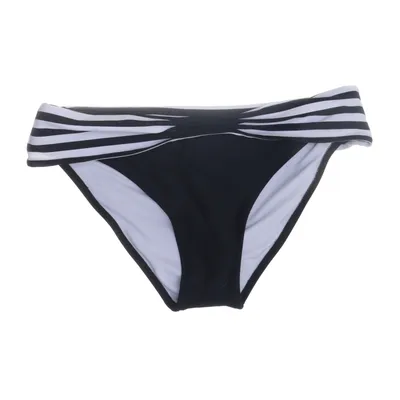 Bikini broekje (Zwart, Wit) van Power Flower Elastaan, Polyamide