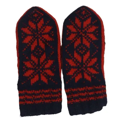 Fäustlinge (Blau, Rot)