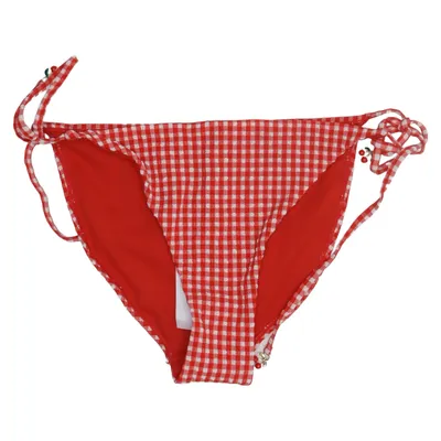 Bikiniunderdel (Röd, Vit) från Primark Polyamid