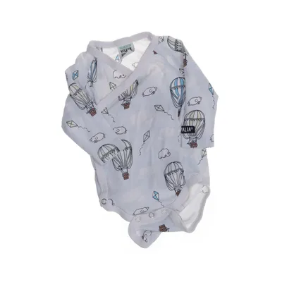 Body (Blå, Flerfärgad) från Villervalla Ekologisk bomull, Elastan