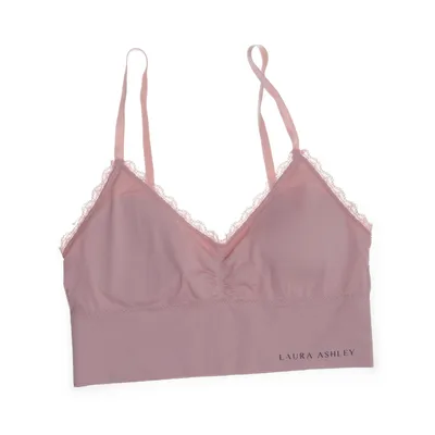 Bralette (Pink) from Laura Ashley Elastane, Nylon
