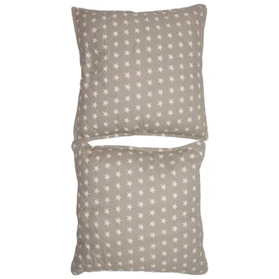 Prydnadskudde (Beige, Vit) från Eight Mood Polyester