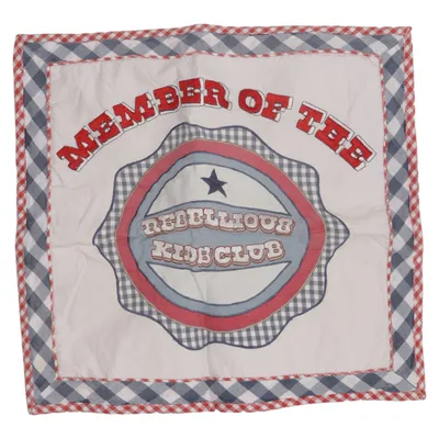 Housse de coussin (Blanc, Multicolore) de Room Seven Coton