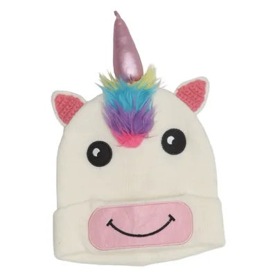 Beaniehue (Hvid, Pink, Flerfarvet) fra Walking Akryl