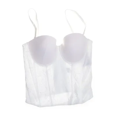 Bustier (Hvid) fra Twilfit Elastan, Polyamid