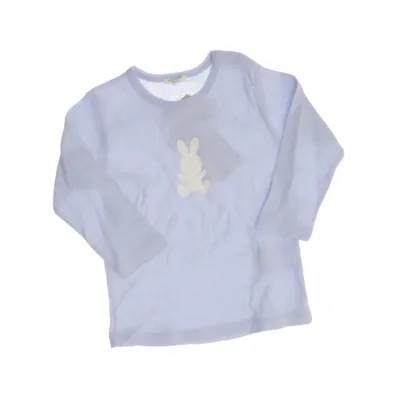 Long sleeve T-shirt (Blue, White) from United Colors of Benetton Cotton