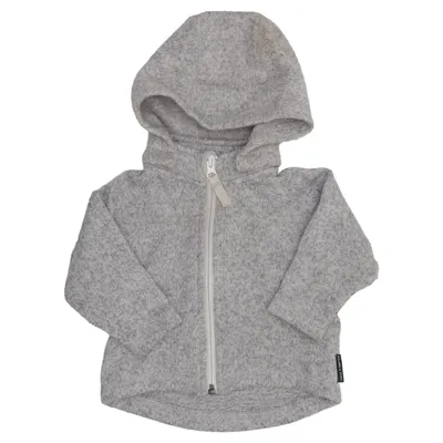 Capuchon sweater (Grijs) van Polarn O. Pyret Polyester