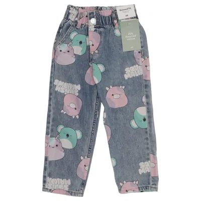 Jeans (Blå, Flerfärgad) från H&M Bomull, Polyester