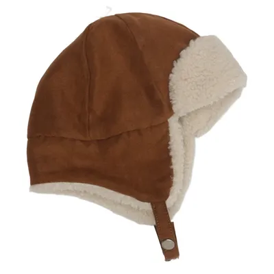 Trapper hat (Brown, Beige) from Rikiki Polyester