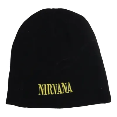 Beanie (Black, Yellow) from Nirvana Cotton