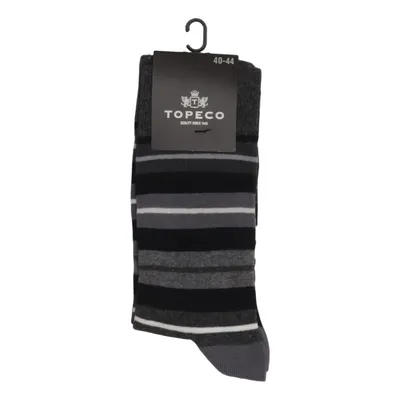 Chaussettes (Noir, Gris, Blanc) de Topeco Coton, Élasthane, Polyamide