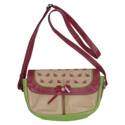 Axelremsväska (Grön, Rosa, Beige) från Green Burry
