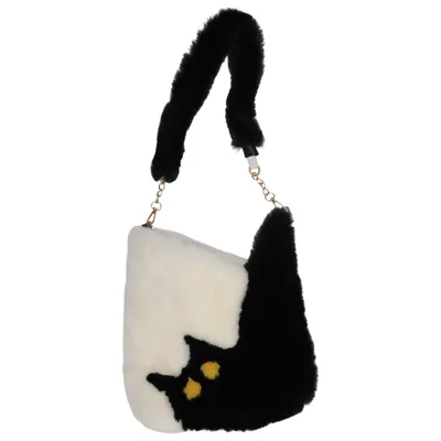 Axelremsväska (Svart, Vit, Flerfärgad)