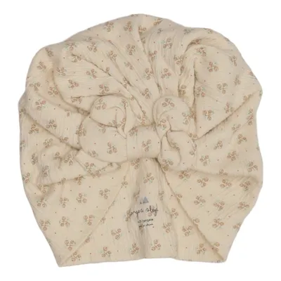 Turban (Beige, Multicolore) de Konges Sløjd Coton biologique, Polyester recyclé