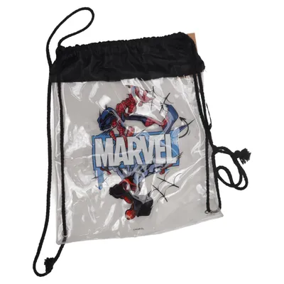 Sporttas (Transparant, Zwart, Meerkleurig) van Marvel