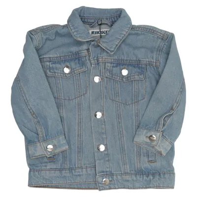 Jeansjacka (Blå) från Rikiki Bomull