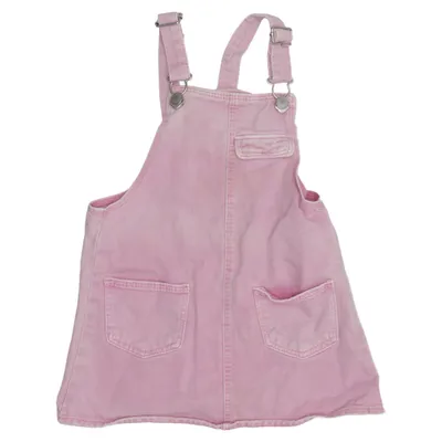 Dungaree dress (Pink) from Zara Cotton