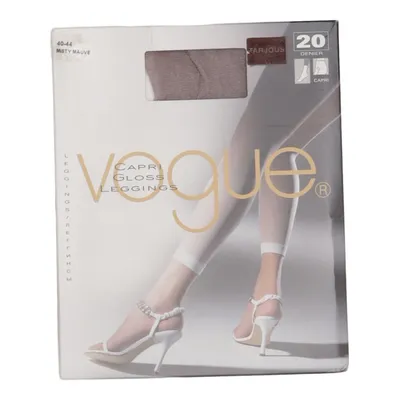 Nylon panty (Capri Gloss Leggings) van Vogue Elastaan, Polyamide