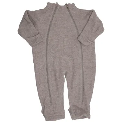 Barboteuse (Marron) de Joha Laine de mouton