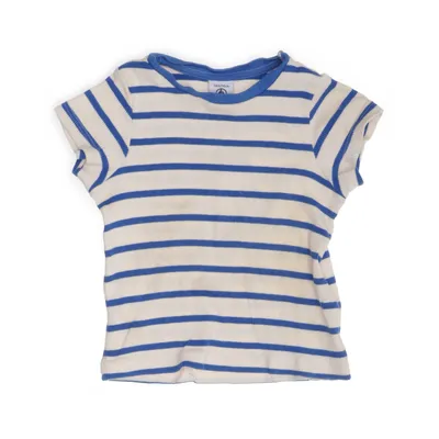 T-shirt (Blå, Beige) från Petit Bateau Bomull
