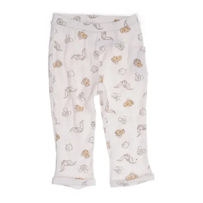 Broek (Wit, Meerkleurig) van Disney Katoen, Elastaan, Polyester