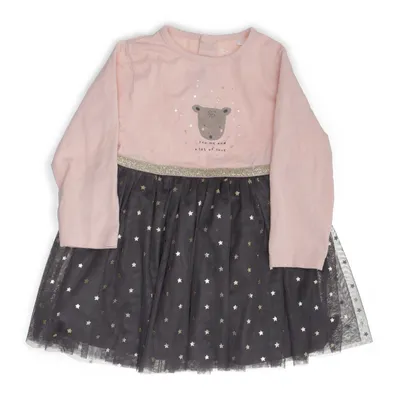 Kleid (Pink, Schwarz, Gold) von Staccato