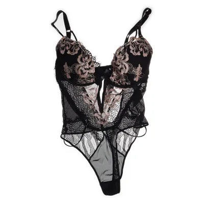 Lingerie body (Black, Rosegold) from Ann Summers Cotton, Elastane, Polyamide, Polyester, Polyurethane