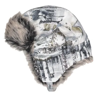Chapeau de trappeur (Blanc, Gris, Multicolore) de Molo Acrylique, Polyamide, Polyester