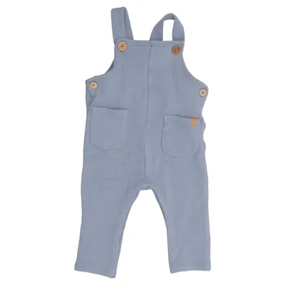 Dungarees (Blue) from Lil' Atelier Elastane, Organic cotton