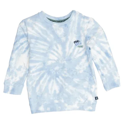 Sweatshirt (Blue, White) from Feetje Elastane, Organic cotton
