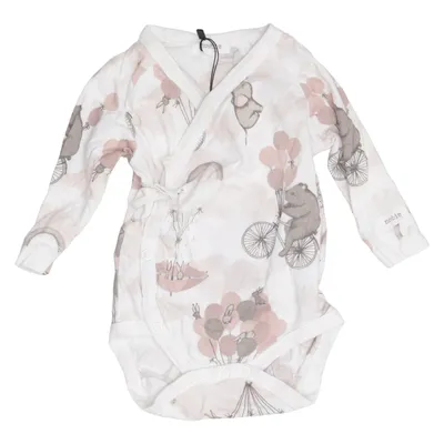 Romper (Wit, Roze, Bruin) van Newbie by KappAhl Organisch katoen