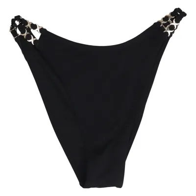 Bikini broekje (Zwart) van Censored Elastaan, Polyamide