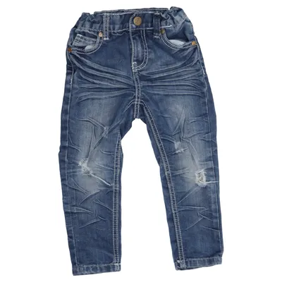 Jeans (Blue) from Knox Cotton, Polyester