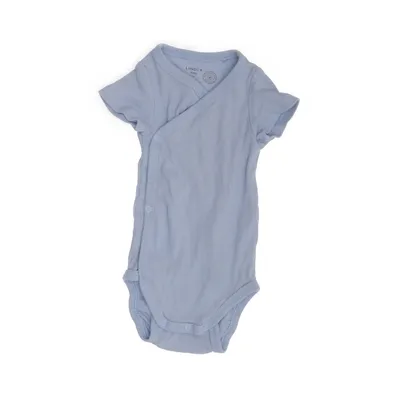 Body (Blå) från Lindex Baby Bomull, Elastan