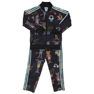 Sports kit (Black, Multicolored) from Adidas Mini Rodini Recycled polyester