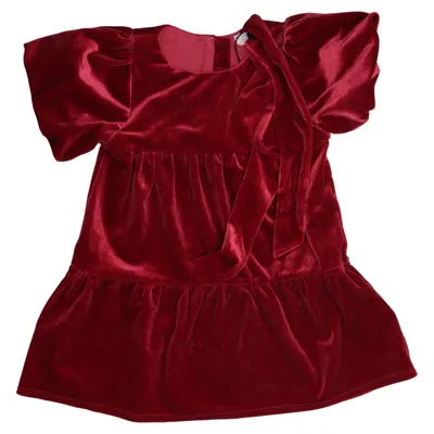 Dress (Red) from Cubus Mini Cotton, Elastane, Recycled polyester