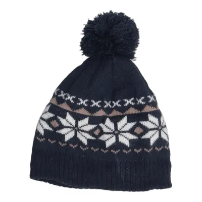 Bonnet à pompon (Bleu, Blanc, Multicolore) de Woolworth Acrylique, Polyester