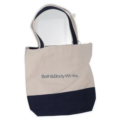 Canvas bag (5124-03-Natural/Navy) from Zatchels Cotton
