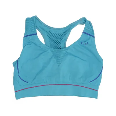 Sports bra (Blue) from René Rofé Elastane, Polyamide