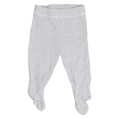 Pyjamasbyxor (Vit, Grå) från Lindex Newborn Bomull