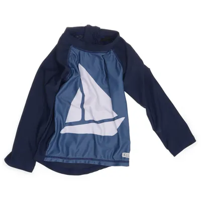 Badtröja (Blå, Vit) från Kuling Outdoor