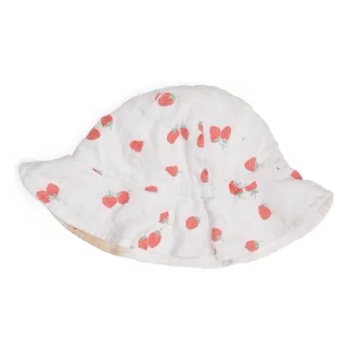 Bucket hat (White, Red) from Arket