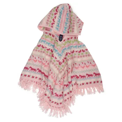 Poncho (Pink, Flerfarvet) fra BabyGap Bomuld