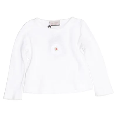 Long sleeve T-shirt (White) from Bon'a Parte Kids Cotton