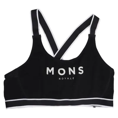 Sport-bh (Zwart, Wit) van Mons Royale