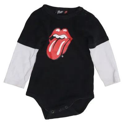 Body (Sort, Hvid) fra The Rolling Stones Bomuld