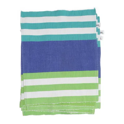 Bordstablett (Blå, Grön, Vit) från Linum Bomull