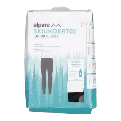 Thermobroek (Zwart) van Alpine Gerecycled polyester