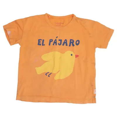 T-shirt (Jaune, Bleu) de Tinycottons Élasthane, Coton biologique